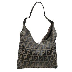 Authentic Fendi Zucca Shoulder Bag
